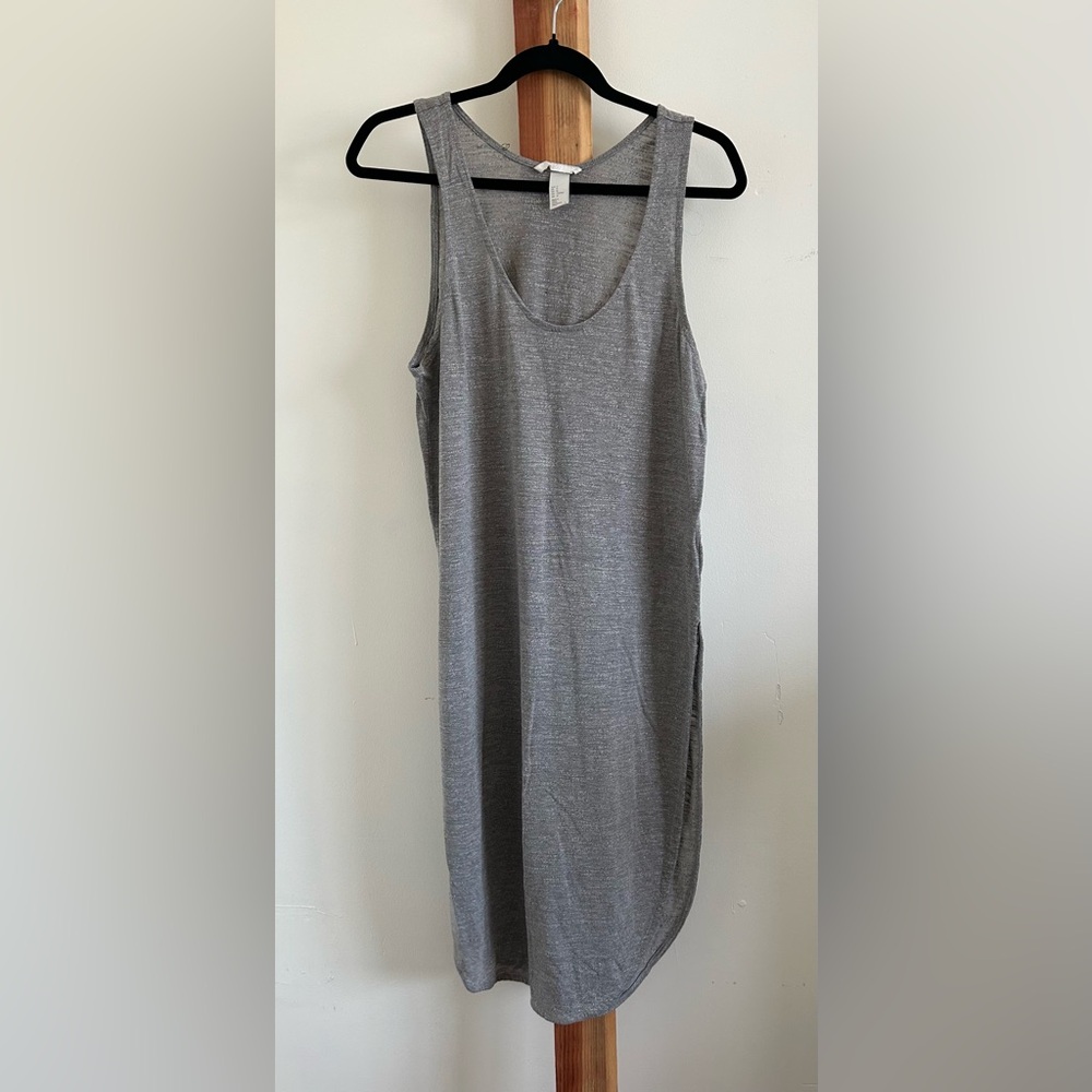 H&M Metallic Gray Top